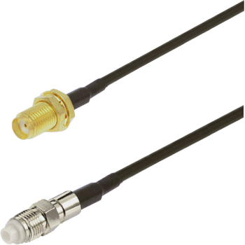 Cablu adaptor RF pigtail SMA female FME female 30cm pentru conectare modem la antena GSM 3G 4G GPS WIFI LORA 