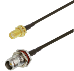 Cablu adaptor RF pigtail SMA female TNC female 30cm pentru conectare modem la antena GSM 3G 4G GPS WIFI LORA 