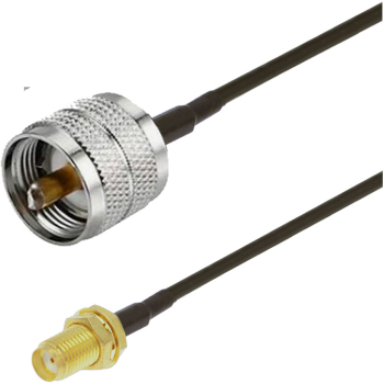 Cablu adaptor RF pigtail SMA female UHF male PL239 20cm pentru conectare modem la antena GSM 3G 4G GPS WIFI LORA 