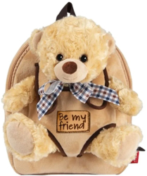 Ghiozdan gradinita Perletti model Ursuletul Belly 27 cm colectia Perletti Toys 