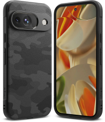Husa pentru Google Pixel 9 - Ringke Onyx Design - Camo Black 