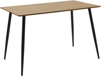 Masa Bucatarie/Dining Kammaro Stejar Sonoma-Negru 120x70 Cm 