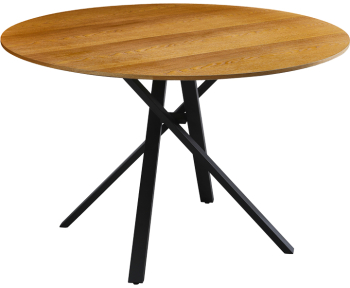 Masa Bucatarie/Dining Rondos MDF Stejar Sonoma Diametru 120 Cm 
