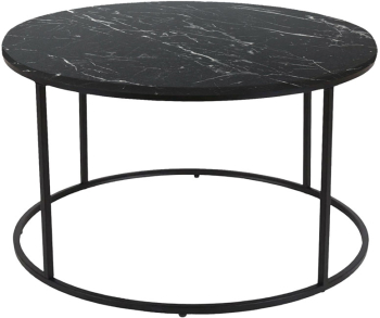Masuta Cafea MDF Emmon Marmura Neagra 