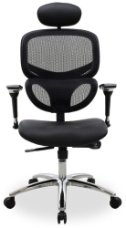 Scaun Directorial Mesh Fernn Negru 