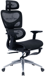 Scaun Directorial Mesh Tonik Negru 