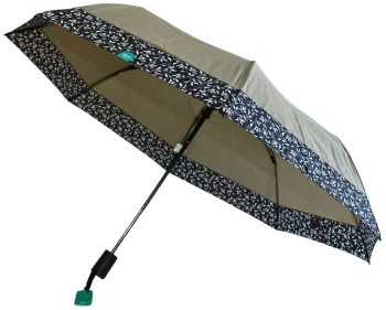 Umbrela mini Perletti kaki model floricele 