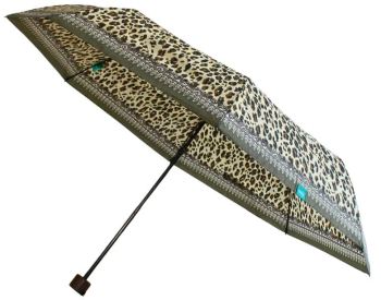 Umbrela mini Perletti kaki pentru doamne 