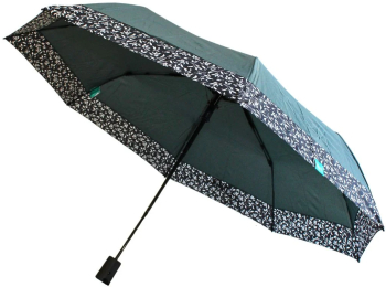 Umbrela mini Perletti verde model floricele