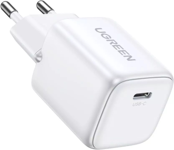 Incarcator de retea UGREEN Nexode 20W USB-C PD GaN Alb 