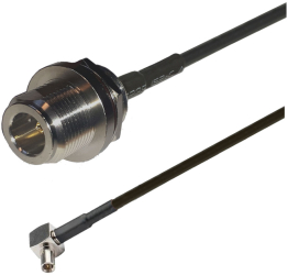 Cablu adaptor RF pigtail TS9 male N female 3m pentru conectare modem la antena GSM 3G 4G GPS WIFI LORA 