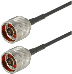 Cablu coaxial RF pigtail N male N male 30cm pentru prelungire cablu antena GSM 3G 4G GPS WIFI LORA 