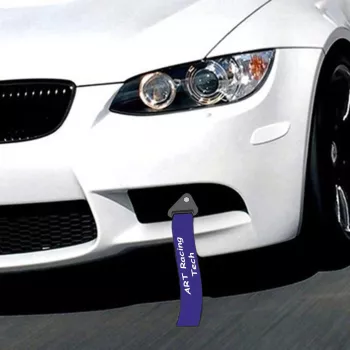 Ornament Racing de tip Curea/Sufa pentru carlig de remorcare culoare Albastru 