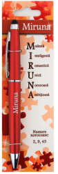 Pix personalizat nume Miruna 