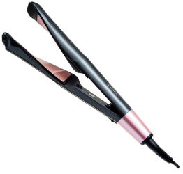 Placa de indepartat parul Remington S6606 Curl and Straight Confidence 150-230C ceramica / turmalina placi curbate negru / roz 