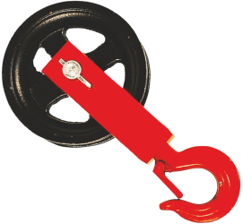 Scripete cu roata pentru cablu 200 mm 