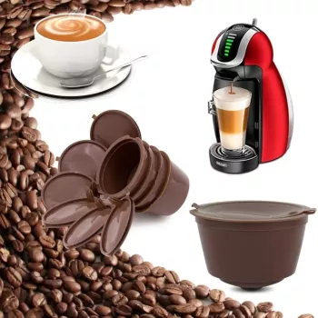 Set 5 capsule reutilizabile pentru Aparatele de Cafea Dolce Gusto Espressoare Dolce Gusto 