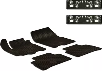 Set Covorase Auto Cauciuc Umbrella Pentru Suzuki Vitara Iv Inclusiv Hybrid 2015- + Suport Numar Inmatriculare Mega Drive Simplu Set 2 