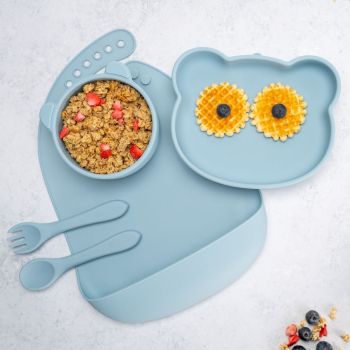 Set Diversificare AppeKids Panda - Aqua Blue