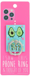 Suport inel telefon BFF avocado 