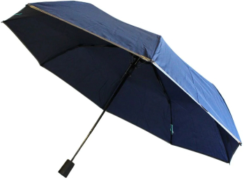 Umbrela mini Perletti bleumarin pentru domni 
