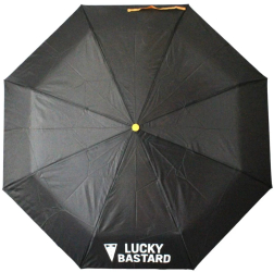 Umbrela pliabila neagra colectia Lucky Bastard 
