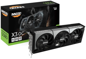 Placa video Inno3D X3 OC NVIDIA GeForce RTX 5080 16GB GDDR7 256-bit DLSS 4 