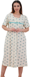 Camasa de noapte 2089 100 bumbac Bella Secret-3XL INTL
