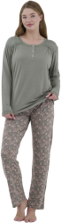 Camasa de noapte 6230 multicolor Bella Linda-XL INTL 