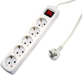 Prelungitor electric 3 m 5 prize cu intrerupator BEOROL 