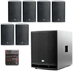 Sistem audio activ 6.1 sala sport - Acoustic Power 6
