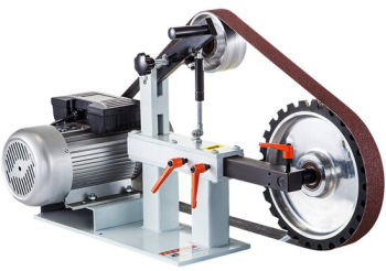 Slefuitor profesional de banc cu banda 1500 W 0-2800 rpm masa reglabila Otel 