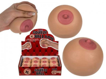 Squeeze Ball XL Boob - Minge Antistres in Forma de San