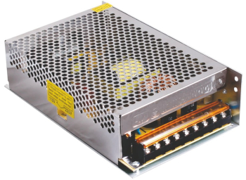 Sursa de alimentare 12V 10A metalica pentru camere de supraveghere si banda led 