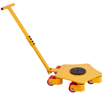 Transportor Dolly cu maner capacitate 5 Tone 5 x roti rotatie 360 grade 