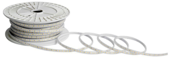 Banda led smd 2835 10.5w/m 220-240v ip65 3000k rola 50m 