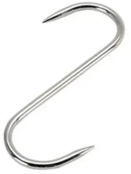 Carlig carne agatat porc agatare carne porc Inox 19 cm
