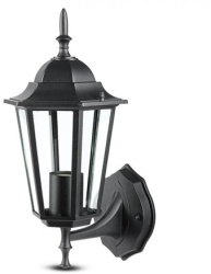 Corp iluminat gradina soclu e27 negru mat ip67 