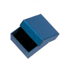 Cutie pentru cadouri albastru 5 cm x 5 cm x 3 cm 