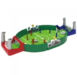 Joc Stadion Fotbal de Masa Plastic Interactiv Pentru 2 Jucatori Multicolor