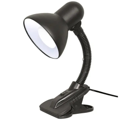 Lampa de Birou Clasica cu Clip Flexibila Buton On/off 