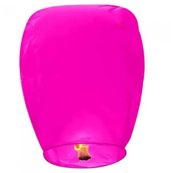 Lampion zburator flippy hartie biodegradabila roz 30 x 35 cm 