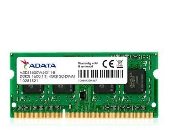 Memorie RAM notebook Adata SODIMM DDR3L 8GB CL11 1600Mhz 