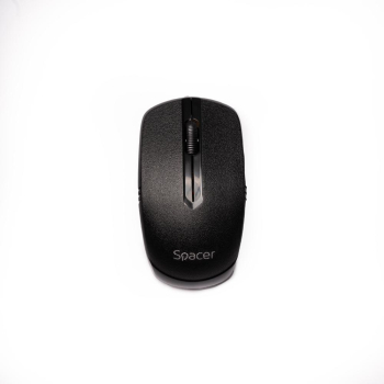 MOUSE Spacer PC sau NB fara fir USB 2.4 GHz optic 1000 dpi butoane/scroll 3/1 negru SPMO-161 
