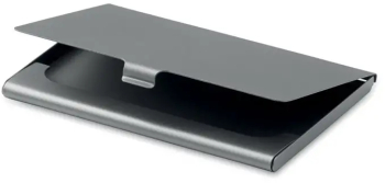 Suport carti de vizita mic si usor aluminiu Dalimag 95 x 65 x 7 mm 