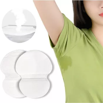 5 x Seturi tampoane anti-transpiratie culoare Alba 