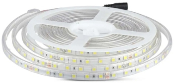 Banda led smd5050 24v 60led/m 4000k ip65 5m 