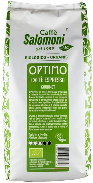 Cafea boabe bio Espresso Gourmet 1kg Salomoni Cafe 