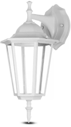 Corp iluminat aplicabil pe perete max 40w ip44 - alb 