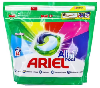 Detergent rufe Ariel All in 1 Pods Color 54 buc 